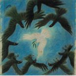 George Him,  British/Polish 1900-1982-  A Dove;  pastel on paper, signed lower right 'Him', 29...