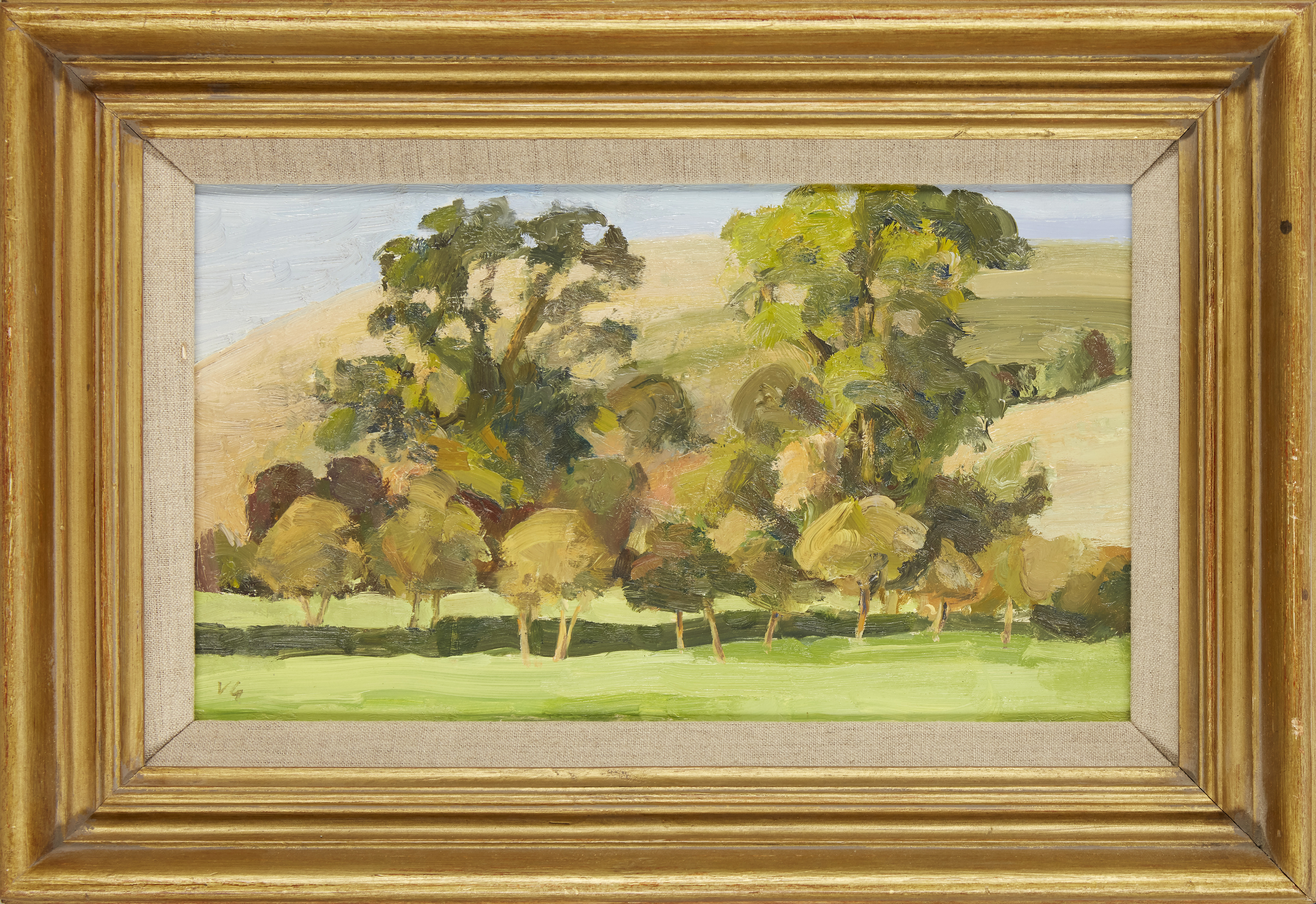 Vita Gollancz,  British 1926-2008 -  High Hall Trees, 1981; oil on board, signed with initials ... - Image 8 of 36