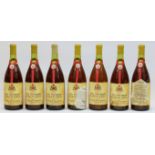 Marquis de Montdidier Fine Bourgogne VSOP, Vieux d'Age 1897, bottled in 1977, seven magnum bottle...