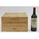 Château La Fleur Plaisance, Saint-Emilion Grand Cru, 2001, OWC, two cases of twelve bottles, toge...