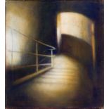 Kay Parsons,  British active c.2001 -  Quest, 2002;  oil on canvas, signed, titled and dated on...