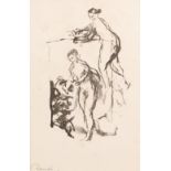Pierre-Auguste Renoir,  French 1841-1919, Femme au cep de vigne, 3e variante (from Douze lithogr...