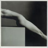 John Swannell, British b.1946- Diagonal nude; photographic print on wove, signed in pencil, and...