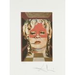Salvador Dalí, Spanish 1904-1989, The Face of Mae West; lithograph in colours on BFK Rives pape...