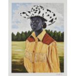 Otis Kwame Kye Quaicoe, Ghanaian b.1988- Rancher, 2021; archival pigment print on cotton paper,...