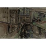 Harry Phelan Gibb, British 1870-1948 -  Hebden Bridge, 1937;  watercolour on paper, signed and ...