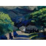 Peter Daniels,  British 1935-1998 -  Seatoller - Lake District, 1991;  pastel on paper, signed ...