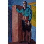 Alfred Wolmark, British 1877-1961 - Toreador, c.1911; oil on canvas, signed with initials on th...