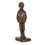 Diana Welch,  British active c.1983 -  Emil, c.1983;  bronze, signed with initials and titled '...