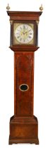 An Irish inlaid walnut longcase clock, by Thomas Sanderson, Dublin, second quarter 18th century, ...