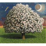 David Inshaw, British b. 1943- Apple Tree from Between Fantasy and Reality, 2010; offset lithog...