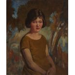John Cecil Stephenson,  British 1889-1965 -  Miss Grace Faul, 1924;  oil on canvas, signed lowe...