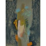 Claire Spencer,  British b.1937 -  Figure in an interior;  pastel on paper, signed lower left '...