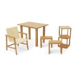 Sir Terence Conran (1931-2020), a collection of five maquettes of furniture, late 20th century, c...