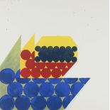 Richard Smith, British b. 1931-2016, Geometrical Abstract, 1964; silkscreen in colours, signed ...