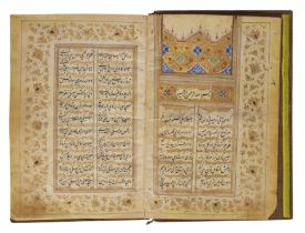 An illustrated copy of the Sihr al-bayan by Mir Ghulam Hasan Dihlavi, North India, circa 18th cen...