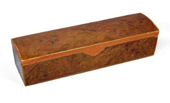 Property from a Private London Collection A large lacquered papier mache pen box (qalamdan), Zan...