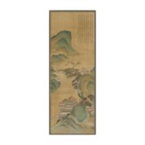 In the manner of Wen Jia (1501-1583) 'Landscape after Wen Jia who imitated southern Song painter...