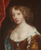 Follower of Sir Peter Lely,  English / Dutch 1618-1680-  Portrait of Lady Anne Sackville, Counte...