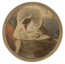 After Herbert James Draper,  British 1863-1920-  A Water Baby;  photogravure printed in colours...