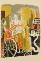 Eric Ravilious, British, 1903-1942, Fire Engineer (from J. M. Richards, High Street, London: Cou...