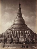 Philip Adolphe Klier, German, 1845-1911, Shoay Dagone Pagoda, 1890; A.Shan, 1907; (i) albumen p...