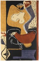 Le Corbusier (Charles-Edouard Jeanneret), Swiss-French 1887-1965,  Femme à La Main Levée, 1954; ...