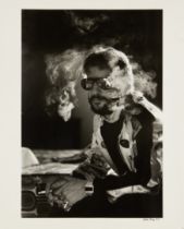 Bill Ray, American 1936-2020, Ringo Starr, Atlanta, 1974; silver gelatin print on paper, signed...