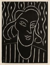 After Henri Matisse, French 1869-1954, Teeny,1938/1959; linocut on wove, 30.3 x 22.7 cm, (unfra...