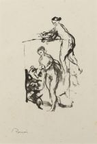 Pierre Auguste Renoir, French 1841-1919, Femme au Cap de Vigne (3eme variante), 1904; lithograp...