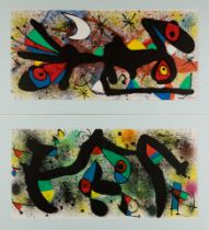 After Joan Miró, Spanish 1893-1983, Céramiques, 1974 (From Céramiques de Miró et Artigas); Céram...