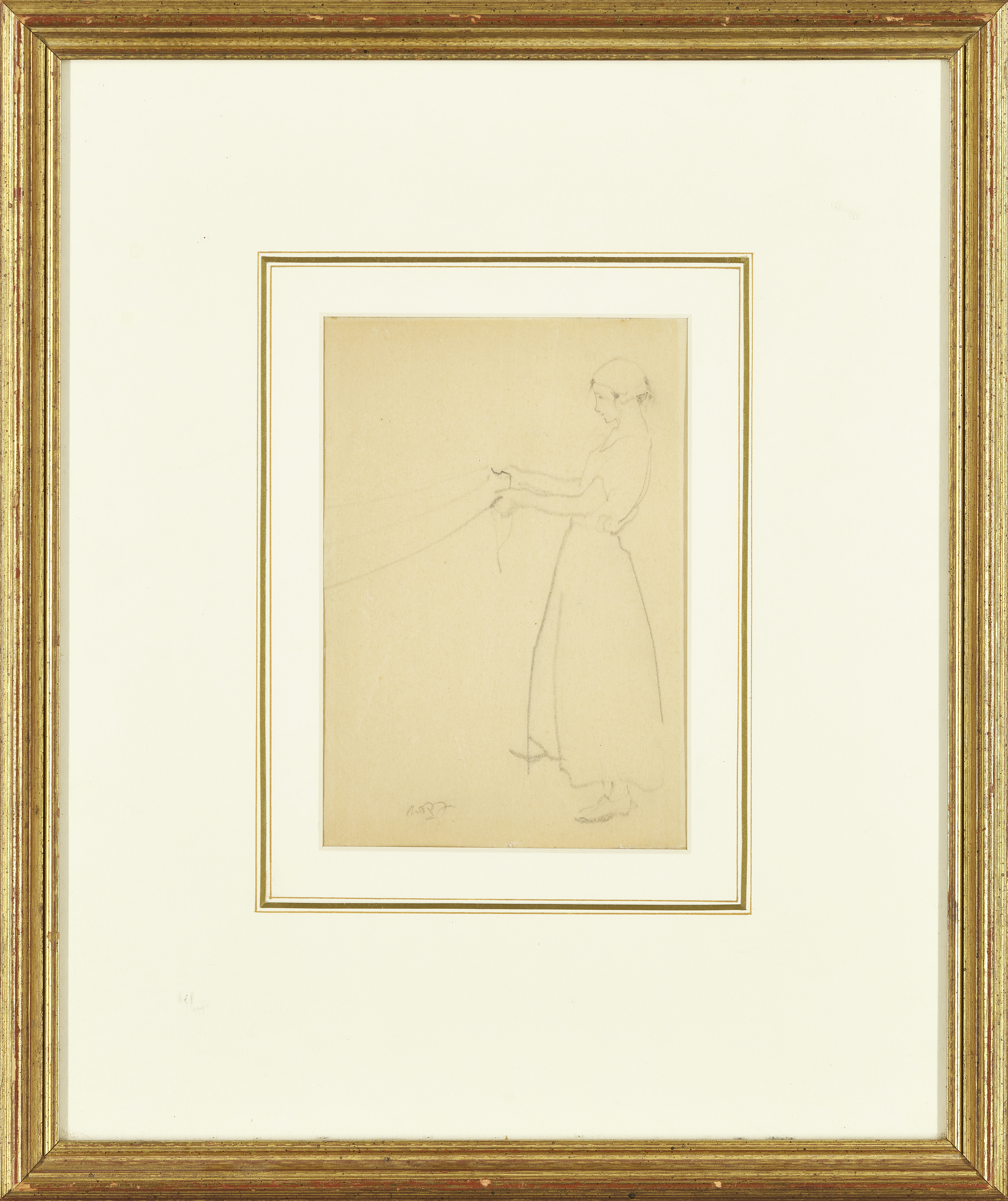 Sir William Russell Flint RA ROI, Scottish 1880-1969 -  Ballerina, c.1930s;  pencil on paper, s... - Image 8 of 9