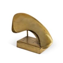 Maryon Kantaroff,  Canadian 1933-2019 -  Fallen Cloud;  polished brass, numbered and titled on ...