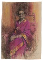 Frank O. Salisbury,  British 1874-1962 -  Ten portraits:  HH Princess Harriner, India June 22 19...