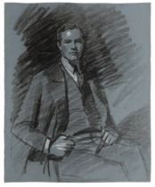 Frank O. Salisbury,  British 1874-1962 -  Ten portraits of unknown sitters:  A gentleman in a su...