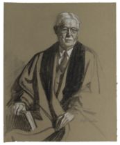 Frank O. Salisbury,  British 1874-1962 -  Ten portraits:  Judge Milllar, corporate lawyer, forme...