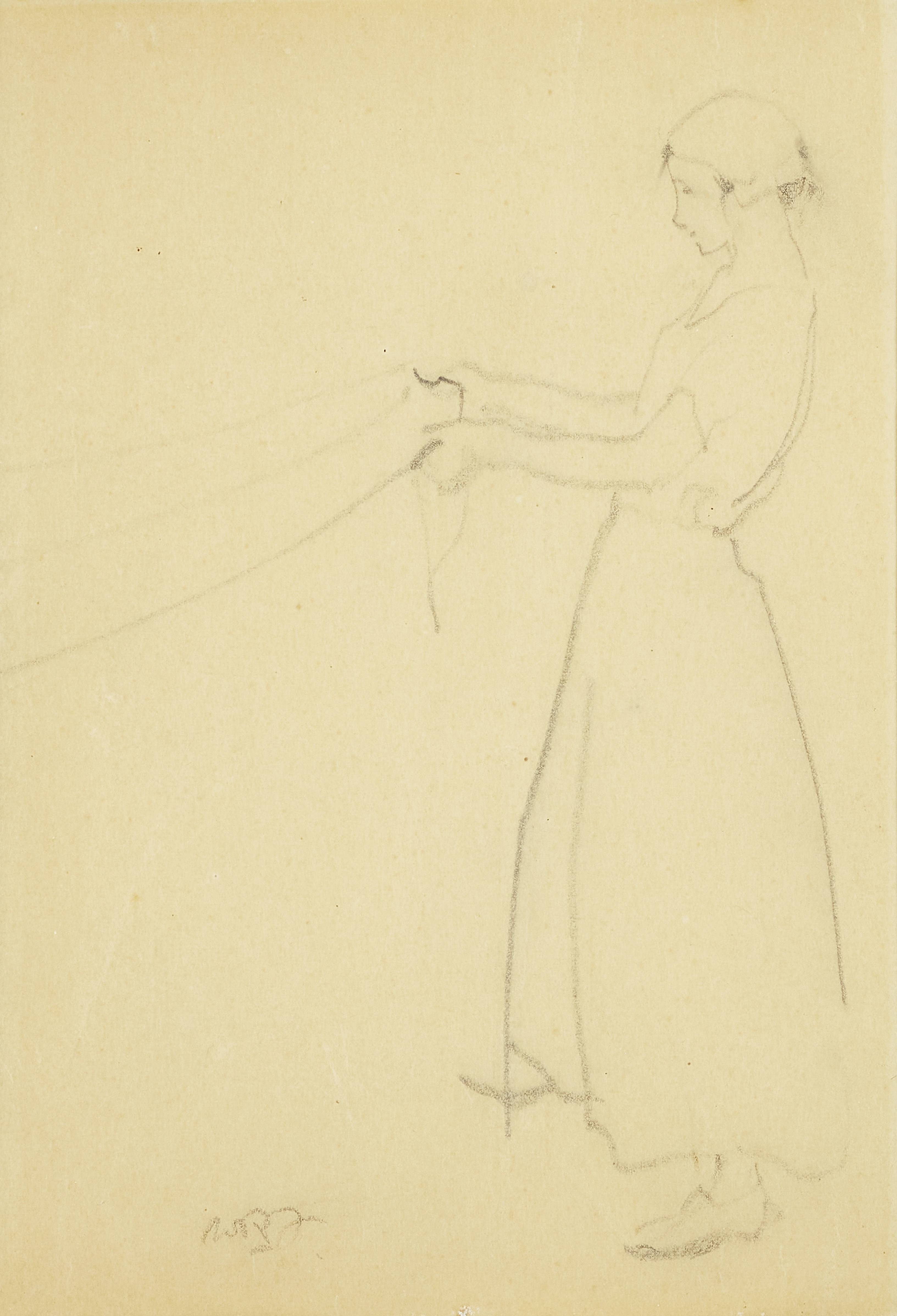 Sir William Russell Flint RA ROI, Scottish 1880-1969 -  Ballerina, c.1930s;  pencil on paper, s... - Image 7 of 9