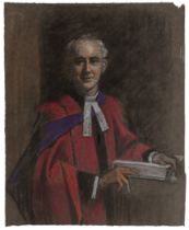 Frank O. Salisbury,  British 1874-1962 -  Ten portraits:  Rev. Coslie Weatherhead, Methodist pre...