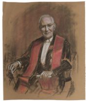 Frank O. Salisbury,  British 1874-1962 -  Ten portraits:  Col. Sir John Atkins, physician and su...