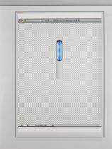 Ander Clausen,  Danish b.1978 -  Scroll 3, 2010;  self-adhesive film on aluminium, 199 x 149 cm...