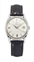 Breitling. A stainless steel automatic calendar wristwatch  Bidyanator 6626, Case Number 743720, ...