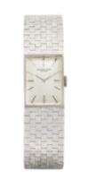 Audemars Piguet. A white gold manual wind bracelet watch  Circa 1970 20 jewel manual wind movemen...