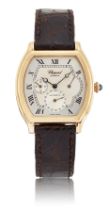 Chopard. An 18ct gold automatic calendar wristwatch with power reserve  Ref. 2248, Numbered 35917...