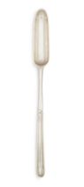 A George III silver marrow scoop Thomas & William Chawner  London, 1770 Of traditional form, w...