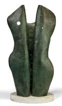 Margo Scott Williams, British, 20th century, Untitled, 1967, a bronze on a marble base, signed an...