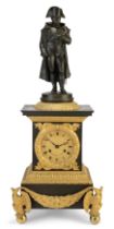 A French Second Empire gilt and patinated bronze mantel clock, by Joseph Pierre, Paris, mid-19th ...