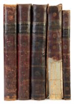 Herder, Johann Gottfried, Werke, five hand-written bound volumes, to include Ideen zur Philosophi...