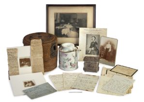 A rare personal collection of items relating to Florence Nightingale, originally belonging to Eli...