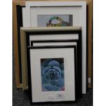 A quantity of various Contemporary prints, etc., including some limited edition prints.