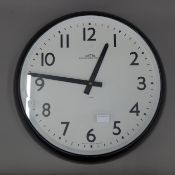 A large vintage Smiths factory wall clock. 53 cm diameter.